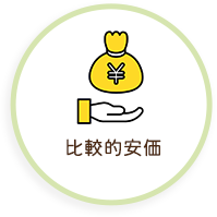 比較的安価